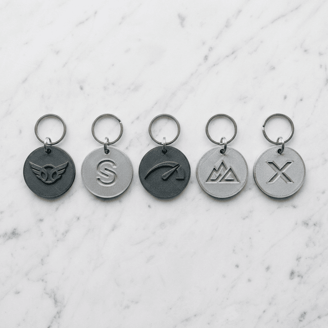 Llavero NFC 3D ejemplo 3