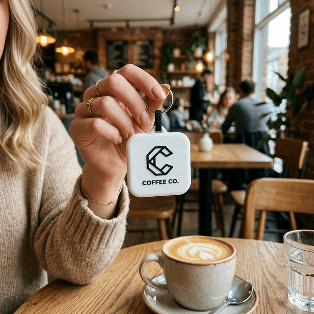 Llavero NFC 3D ejemplo 8