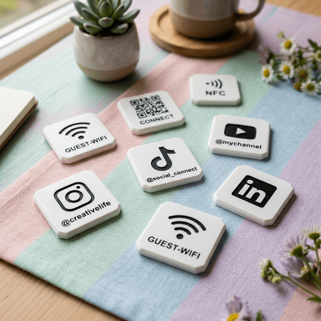 Llavero NFC 3D ejemplo 12